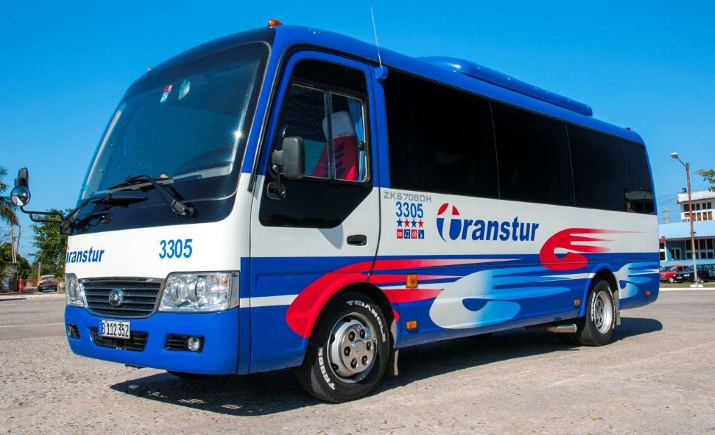 15 seat tourism bus in Havana